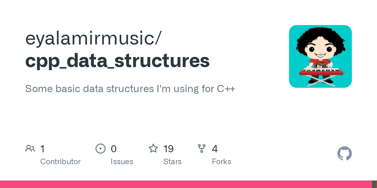 eyalamirmusic/cpp_data_structures – GitHub preview